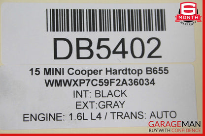 14-16 Mini Cooper S 2.0L Engine Motor Cylinder Head Block Assembly OEM