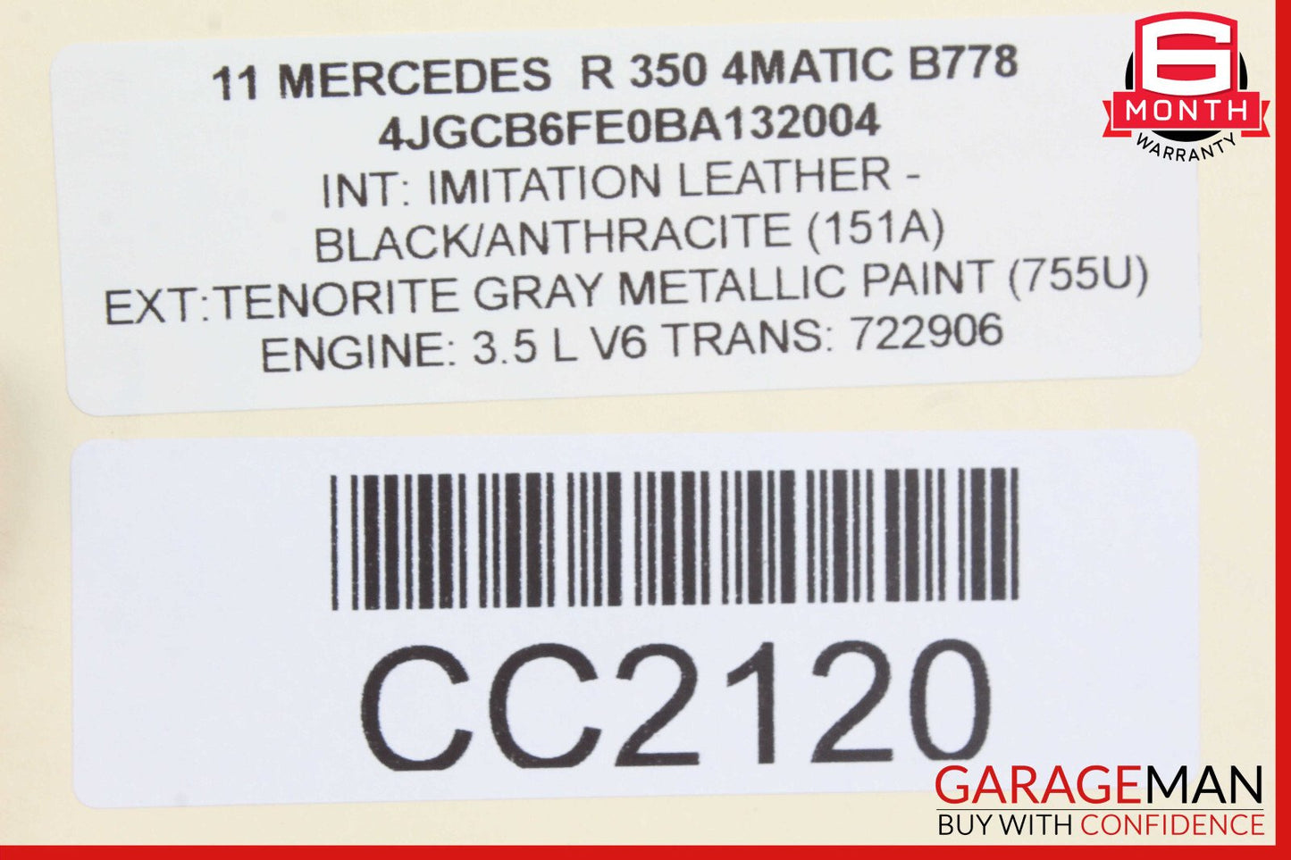 06-13 Mercedes W251 R500 ML350 Engine Cooling Fan Motor Assembly OEM