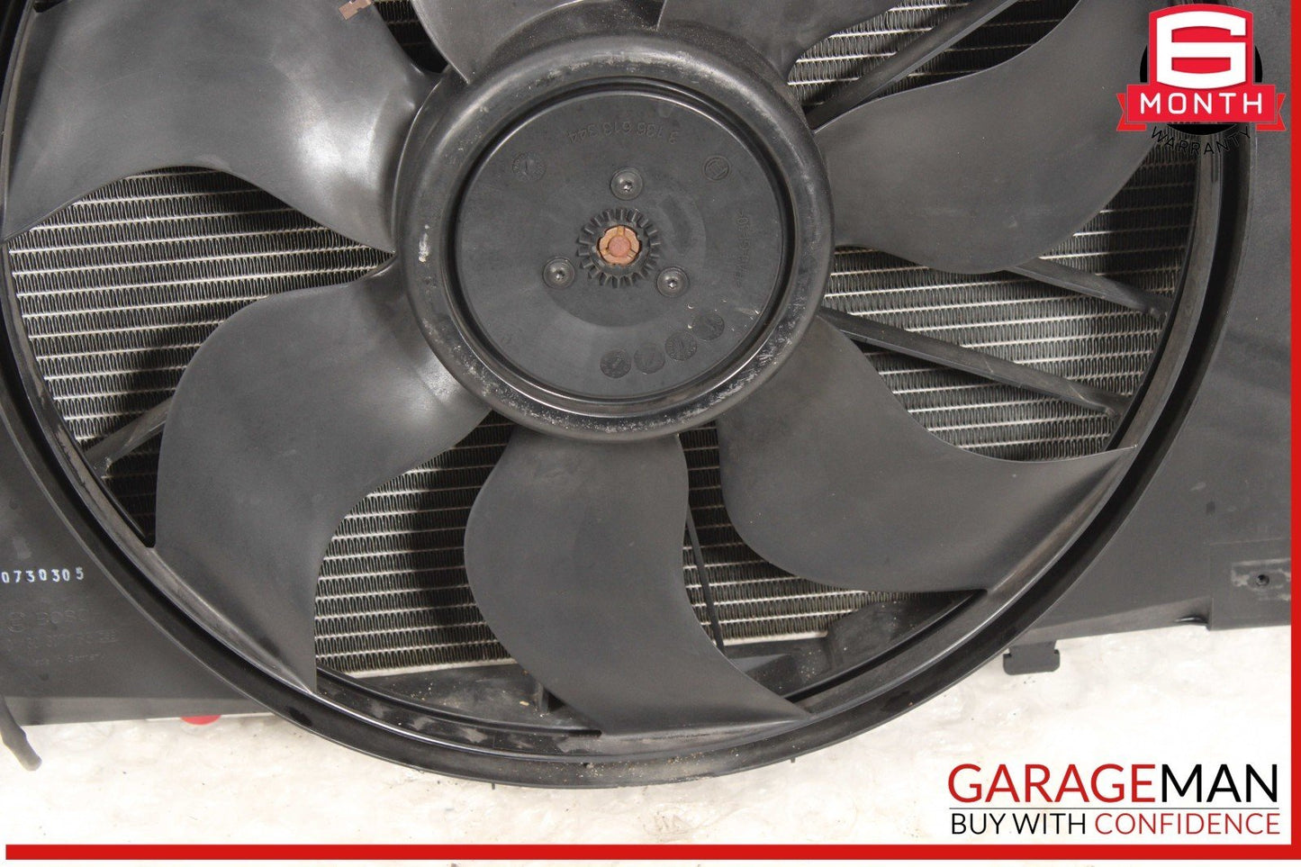 08-15 Mercedes W207 E350 Engine Radiator AC A/C Air Condenser Oil Cooler Assy