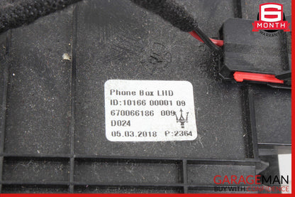 14-19 Maserati Ghibli Dash AUX USB Phone Storage Box Compartment OEM 670066186