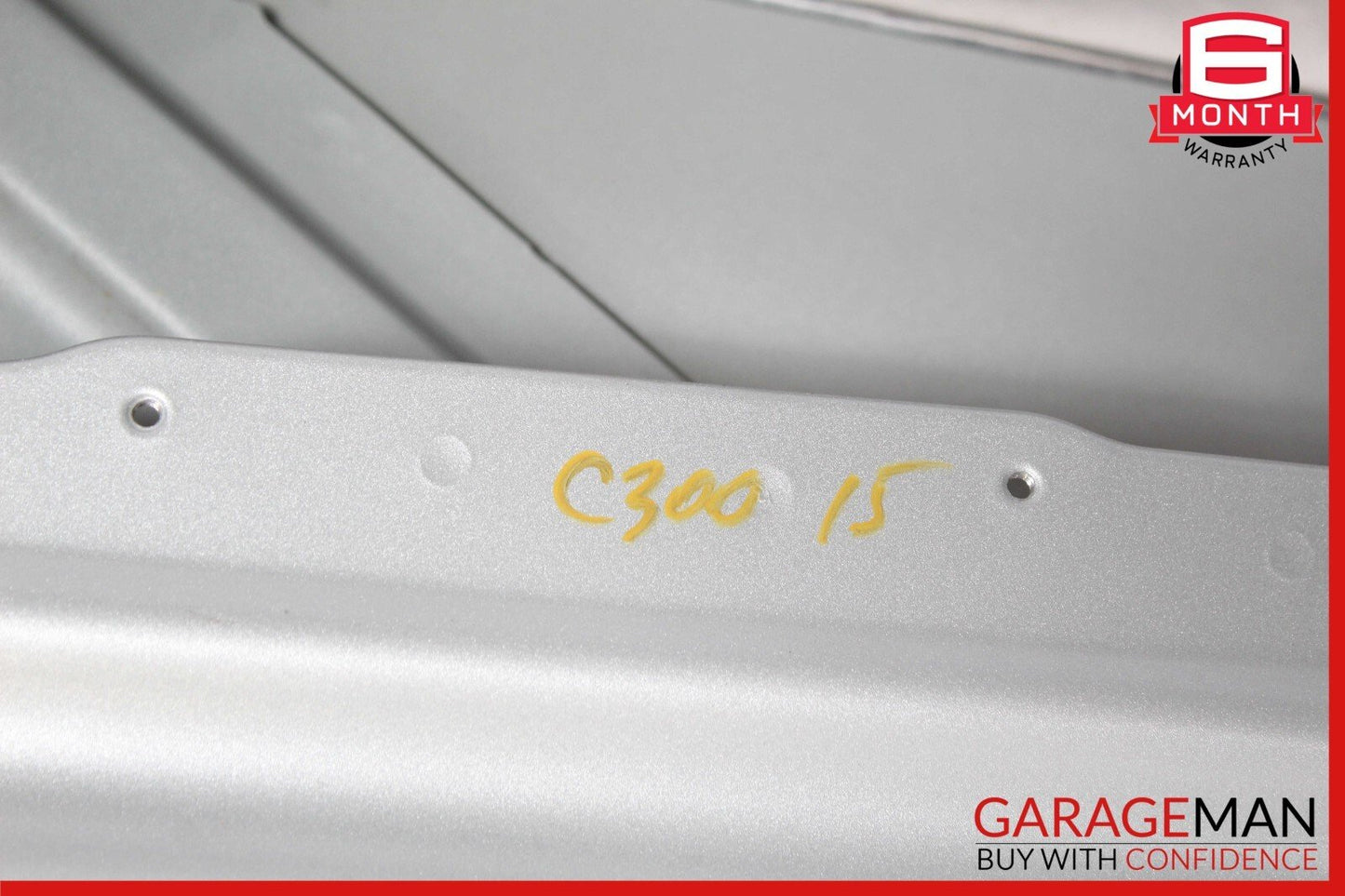 15-20 Mercedes W205 C300 Sedan Rear Right Side Exterior Door Shell Silver OEM