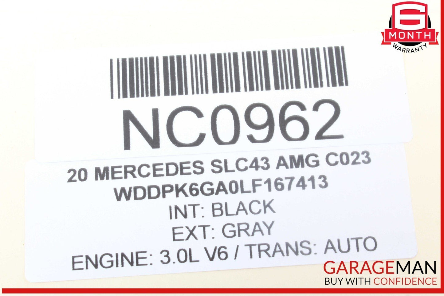 08-20 Mercedes R172 SLC43 AMG Trunk Lid Latch Lock Actuator 2047500261 OEM