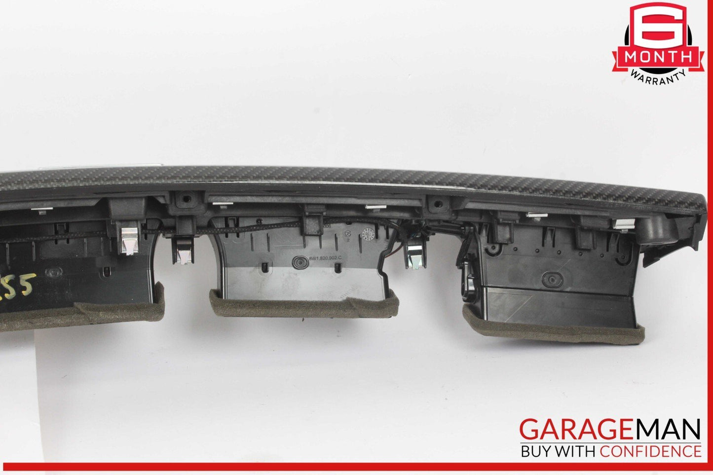 17-24 Audi RS5 S5 A4 Dash Dashboard Center AC A/C Air Vent Grille Grill Panel