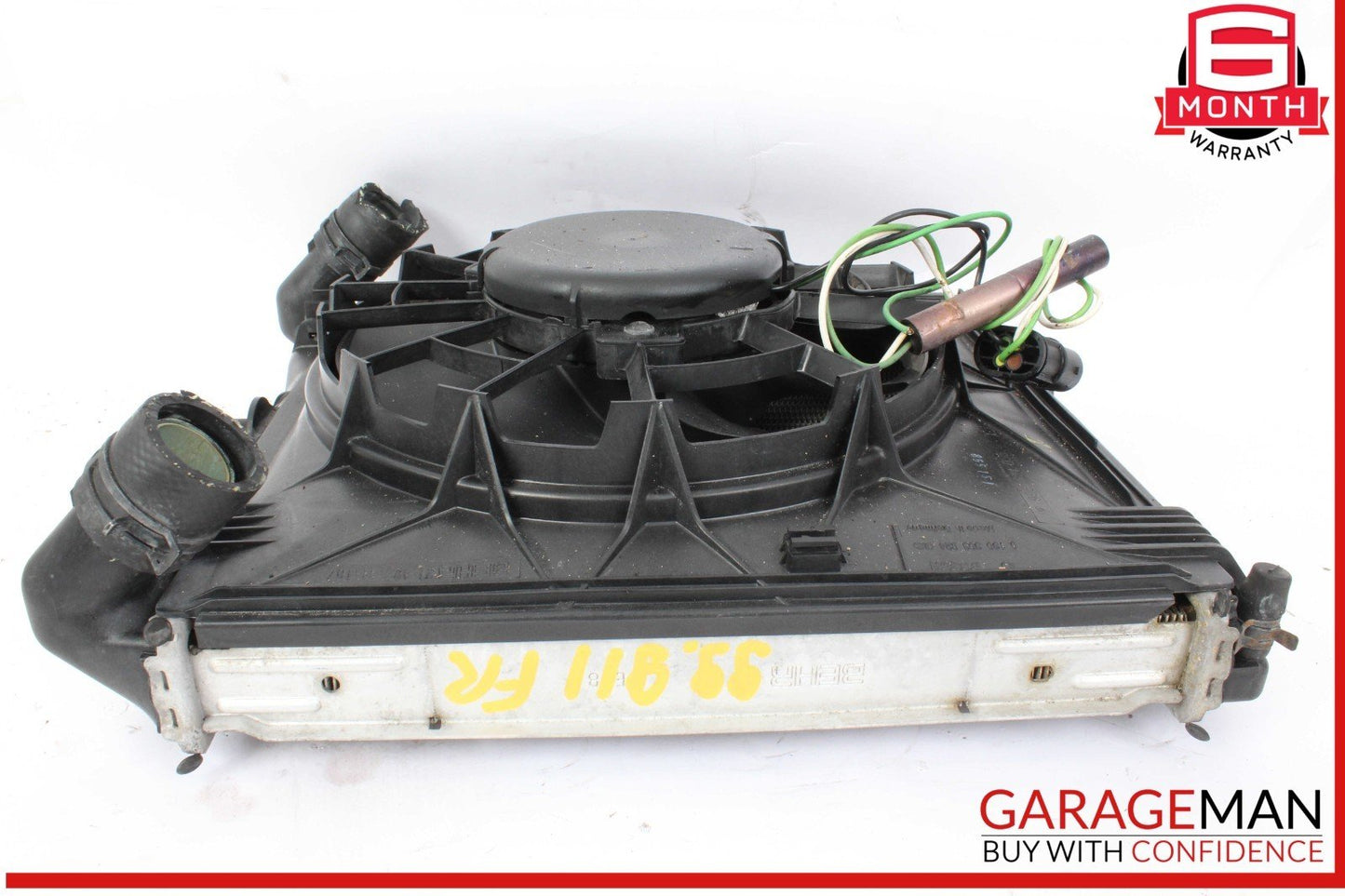 97-04 Porsche 911 Carrera Boxster 986 Right Radiator w/ Condenser Fan OEM