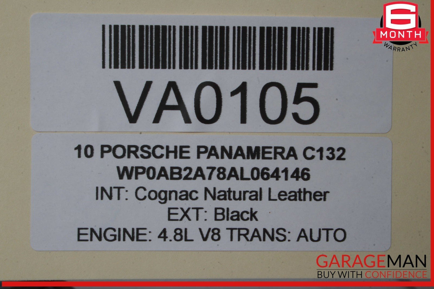 10-16 Porsche Panamera 970 Dashboard Glove Box Storage Tray Compartment OEM