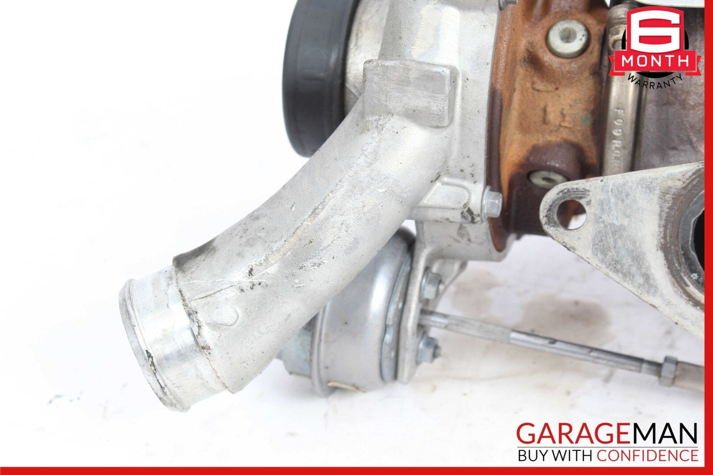 11-14 Mercedes S500 S550 4.7L V8 Left Side Turbocharger Turbo Charger Manifold