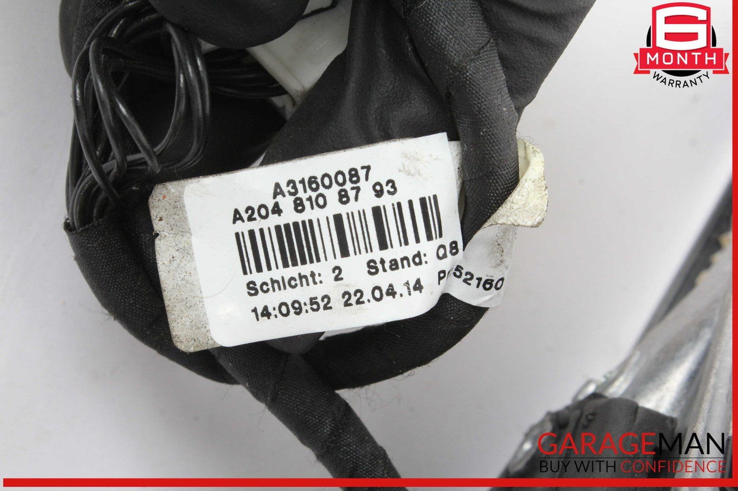 12-14 Mercedes W204 C300 C63 AMG Front Left Side Mirror Rear View Door OEM
