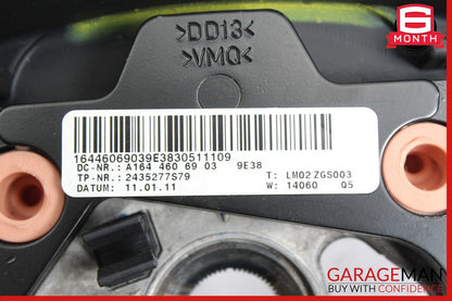 09-13 Mercedes X164 GL450 Driver Steering Wheel Black w/ Paddle Shifters OEM