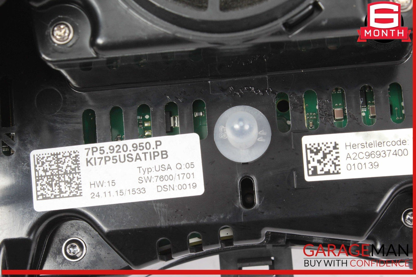 15-16 Porsche Cayenne 958 Speedometer Instrument Cluster Gauge 7P5920950P OEM