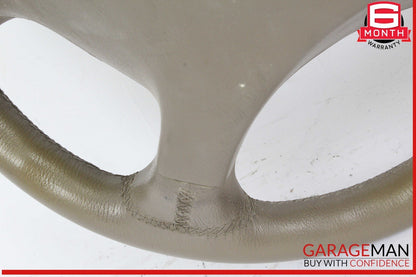 05-08 Mercedes R171 SLK350 SLK280 C230 Steering Wheel Beige OEM