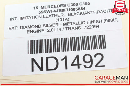 15-20 Mercedes W205 C300 C350e Rear Right or Left Side Lower Control Arm OEM