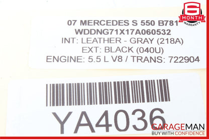07-09 Mercedes W221 S550 Center Console Multi Function Switch Controller Knob