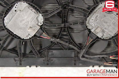 12-18 Audi A7 A6 Engine Radiator Condenser Cooler Fan Assembly OEM