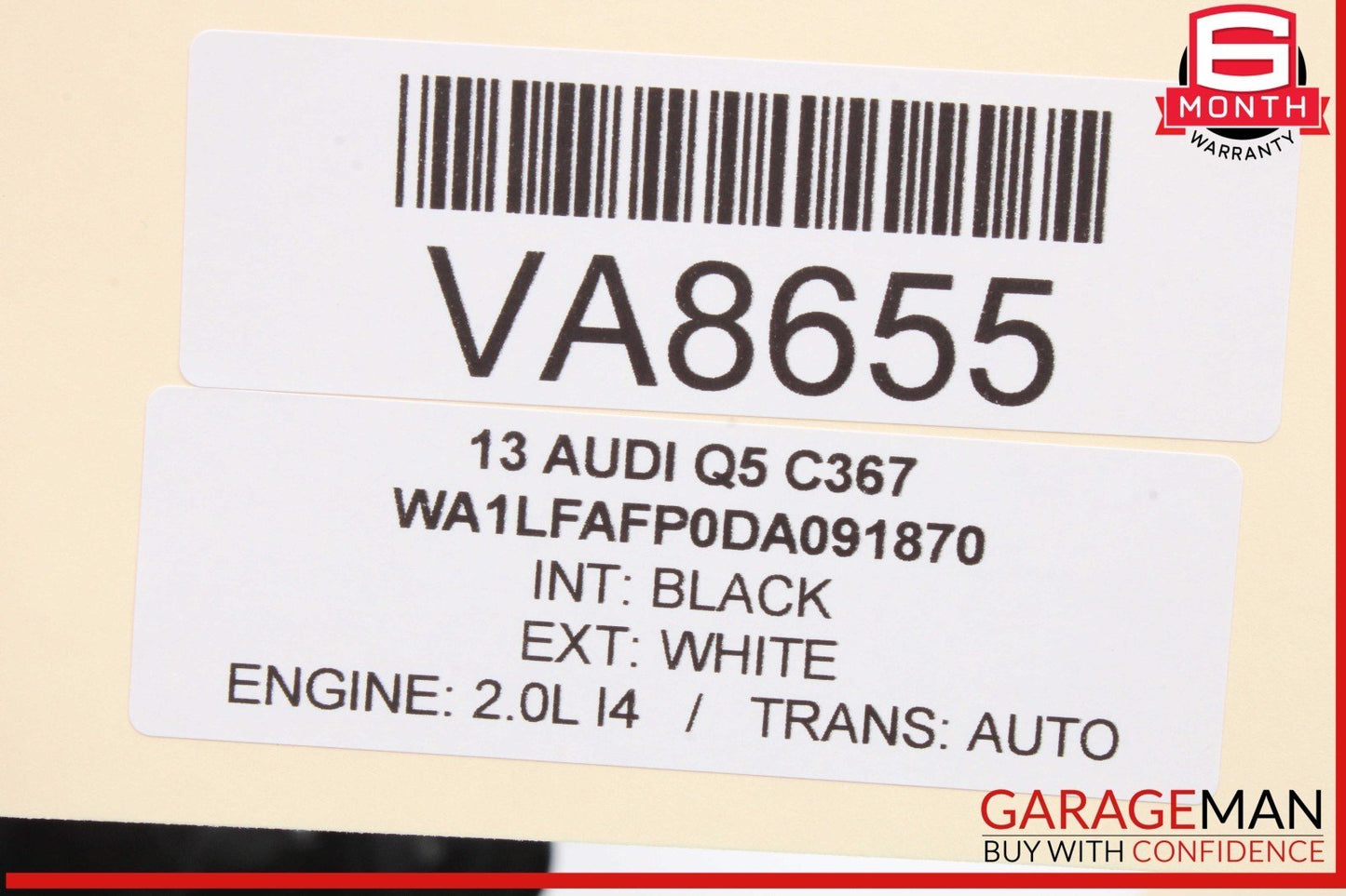 09-17 Audi Q5 Dash Dashboard Speedometer Instrument Cluster Gauge 8R0920980T OEM