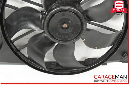 08-20 Mercedes W204 C250 Engine Radiator Cooling Fan Motor Shroud Assy OEM