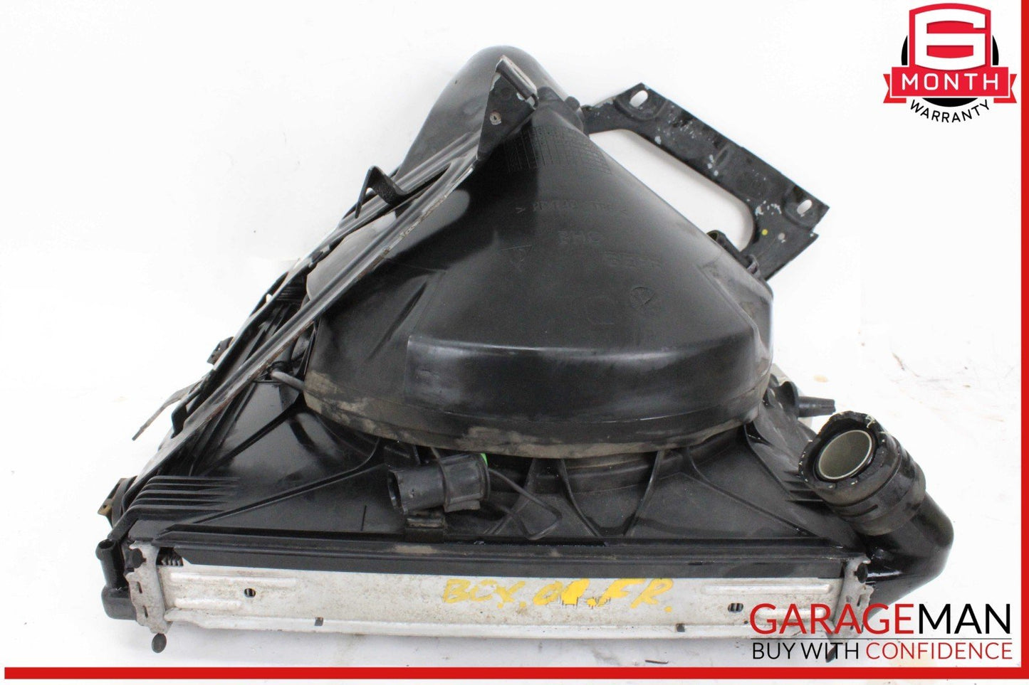 99-04 Porsche Boxster 986 Right Engine Radiator Condenser Cooling Fan w/Duct OEM