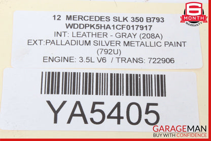 12-20 Mercedes R172 SLK250 SLC300 Front Left Side Door Airbag Air Bag OEM