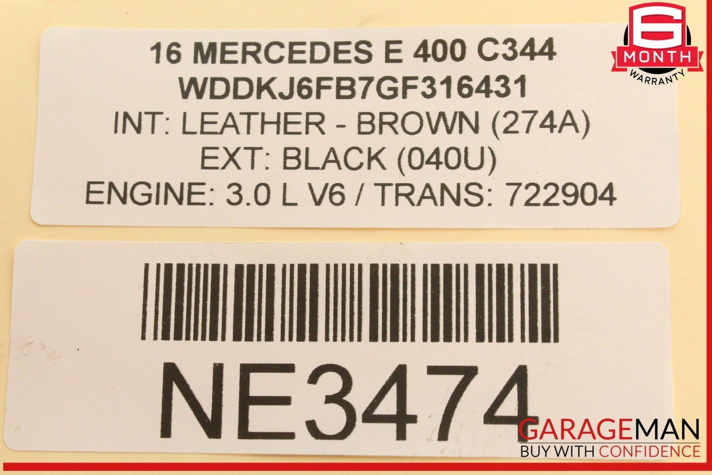 12-18 Mercedes W212 E350 C250 A/C Air Conditioning Compressor 0008302600 OEM