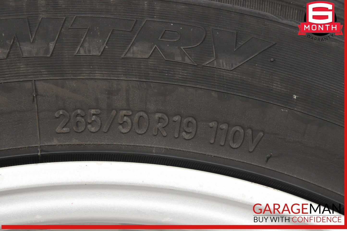 11-18 Porsche Cayenne 958 8.5Jx19 19" R19 Wheel Tire Rim Silver 7P5601025A