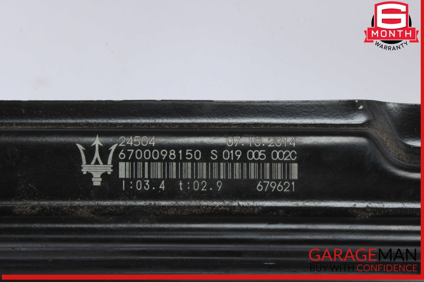 14-22 Maserati Ghibli Front Right Passenger Side Door Window Regulator OEM