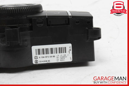 06-12 Mercedes X164 GL550 ML63 R500 Rear A/C Heater Climate Control Switch OEM