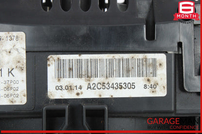 12-14 Mercedes W204 C250 Speedometer Instrument Cluster Gauge 2049005213 OEM