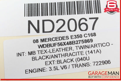 07-09 Mercedes W211 E350 Speedometer Odometer Instrument Cluster Gauge OEM