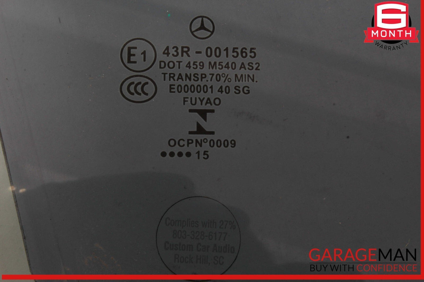 15-20 Mercedes X156 GLA250 GLA45 AMG Front Right Side Door Window Glass OEM