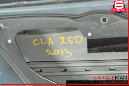 14-19 Mercedes W117 CLA250 CLA45 Rear Left Side Exterior Door Shell Panel OEM
