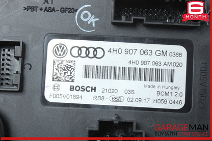 12-18 Audi S6 A7 A6 On Board Supply Body Control Module Unit 4H0907063CG OEM
