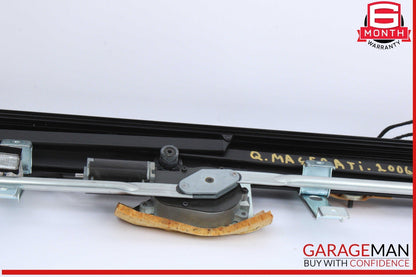03-12 Maserati Quattroporte M139 Rear Back Glass Sun Shade Blind Roller OEM
