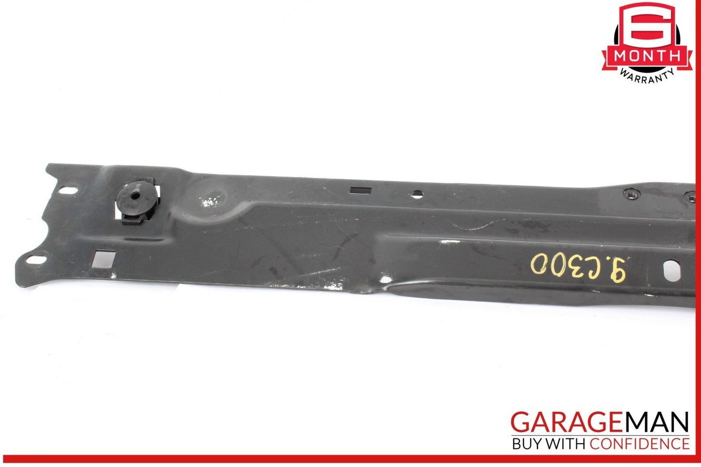 08-14 Mercedes W204 C300 C350 C280 Upper Radiator Core Support Bar Black OEM