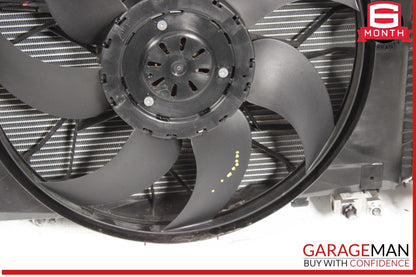 08-20 Mercedes R172 SLC300 E550 Engine Radiator Condenser Cooling Fan Motor Assy