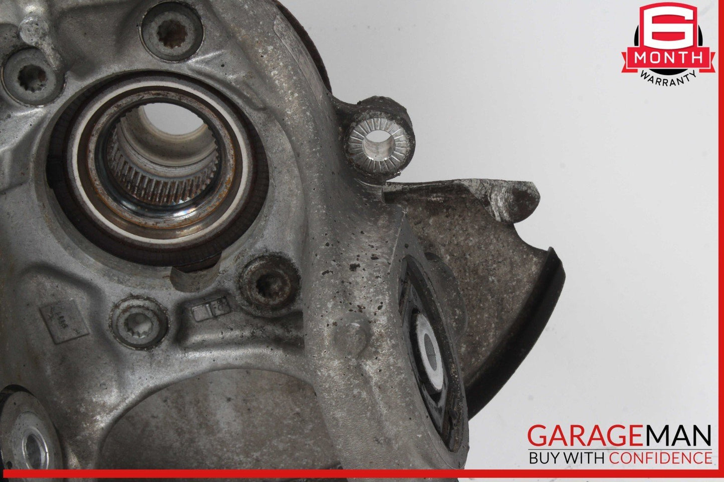 09-16 Audi S4 A4 Rear Left Driver Side Spindle Knuckle Wheel Hub 8K0505431AR OEM