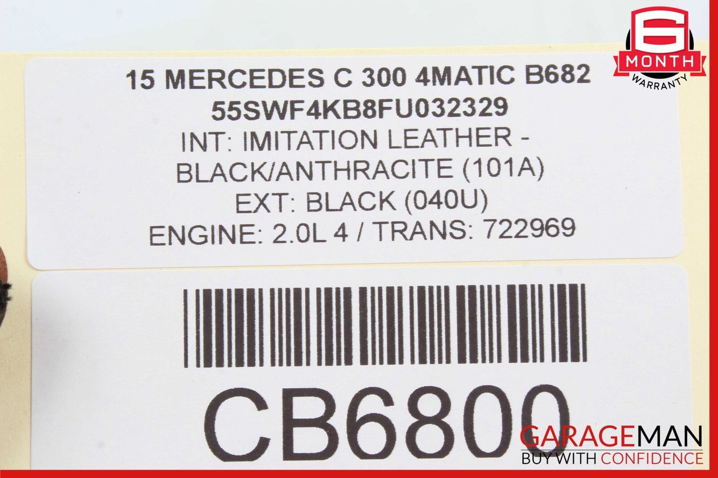 15-20 Mercedes W205 C300 E300 Front Left Side Upper Transverse Control Arm OEM
