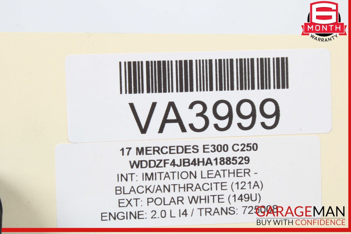 17-19 Mercedes W213 E300 Rear Sam Signal Activation Module 2139003611 OEM