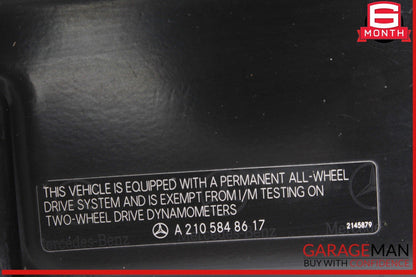06-12 Mercedes W164 ML350 GL450 ML550 Upper Radiator Core Tie Bar Support OEM