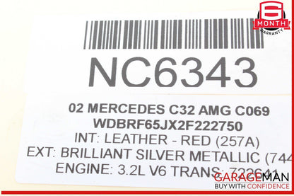 98-05 Mercedes W203 C32 AMG C320 Right Side Engine Camshaft Cam Shaft OEM