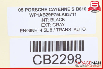 03-10 Porsche Cayenne S 955 957 Rear Right Side Door Lock Latch Actuator OEM