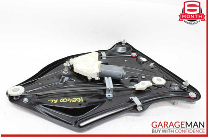10-17 Mercedes W207 E400 Rear Left Door Window Regulator Frame w/ Motor OEM