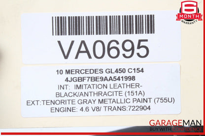 06-13 Mercedes X164 GL450 ML350 GL320 Front Drive Shaft Driveshaft Axle OEM