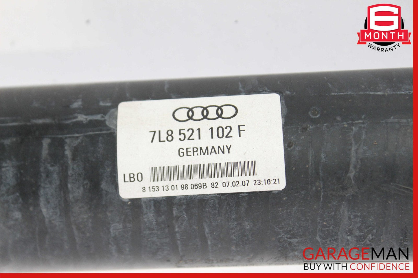 07-10 Audi Q7 Rear Drive Shaft Driveshaft Propeller OEM