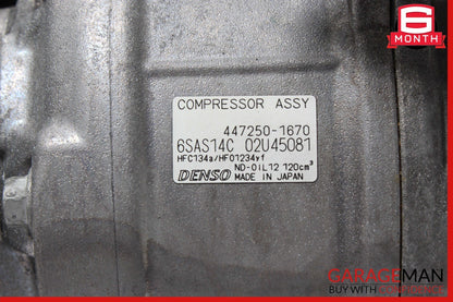 14-18 Mercedes W117 CLA250 CLA45 AMG AC A/C Air Conditioning Compressor OEM