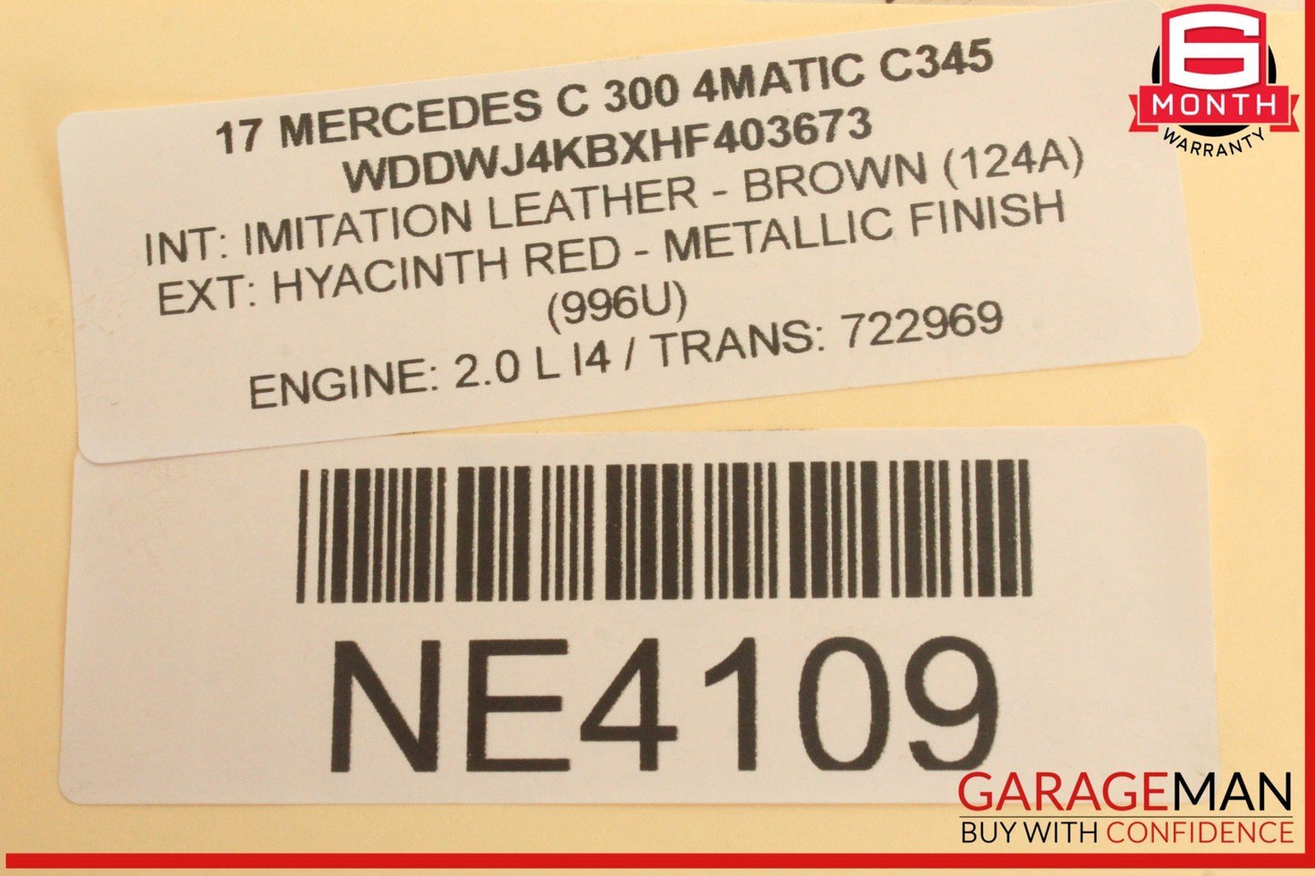 15-20 Mercedes W205 C300 4MATIC Front Right Side Spindle Knuckle Wheel Hub OEM