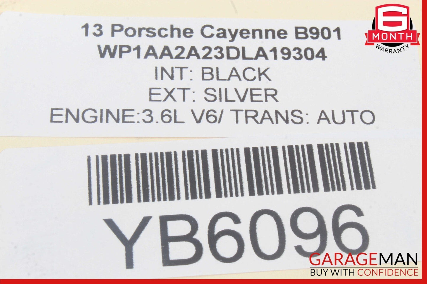 11-18 Porsche Cayenne S 958 Front Left Driver Spindle Knuckle Hub Bearing OEM