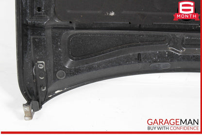 09-16 Audi A4 S4 Front Hood Shell Bonnet Panel Black OEM