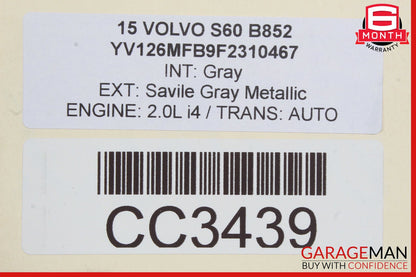 14-18 Volvo S60 Engine Radiator Cooling Fan Motor Assembly OEM