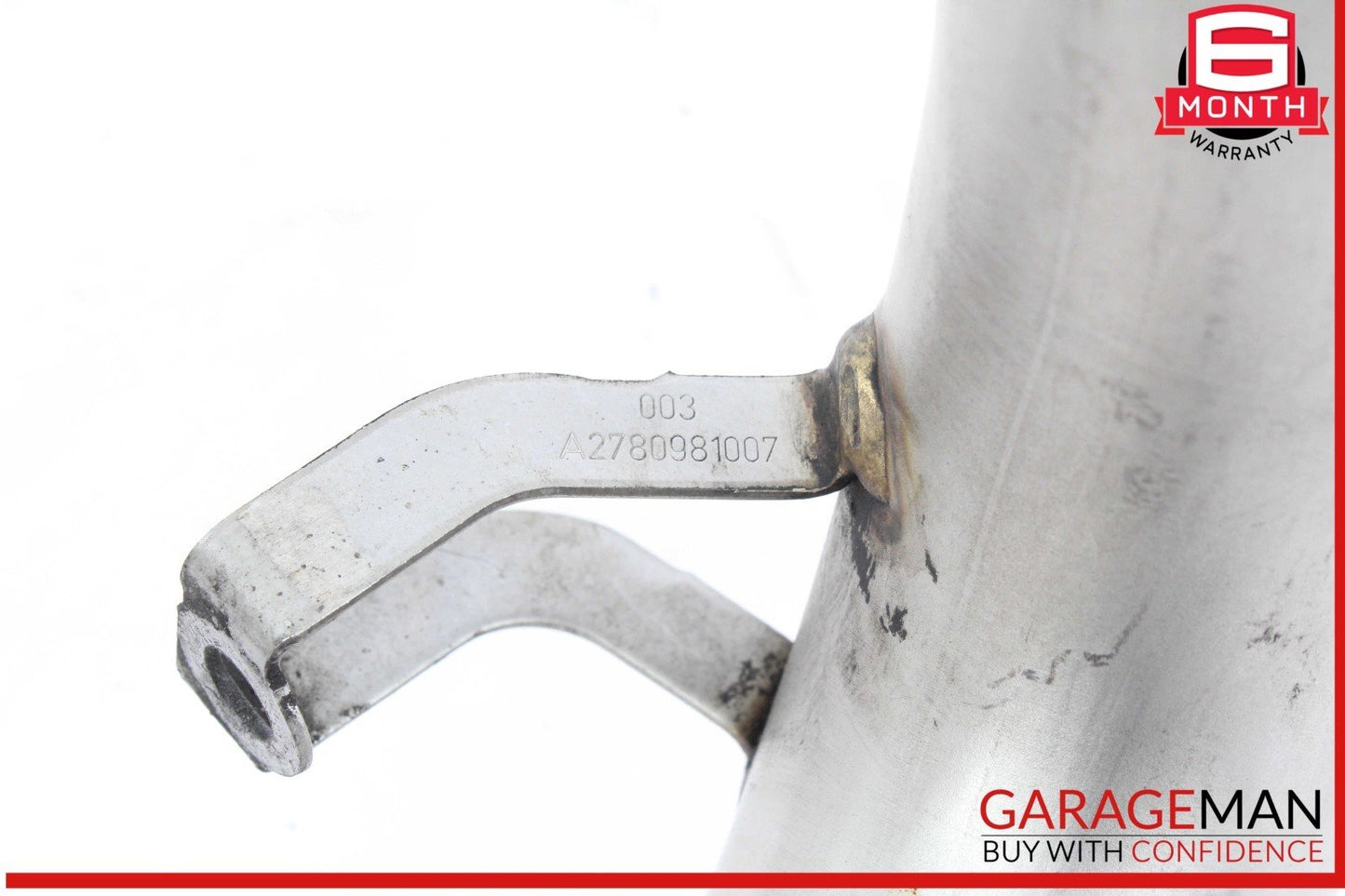 11-20 Mercedes X166 GL550 M278 Right Side Turbocharger Air Intake Duct Tube