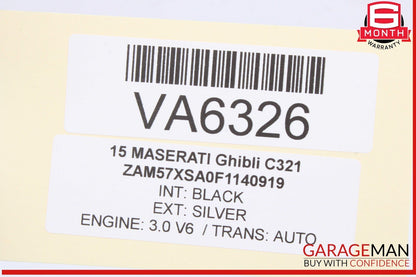 14-22 Maserati Ghibli Rear Left or Right Side Seat Belt Seatbelt Retractor OEM