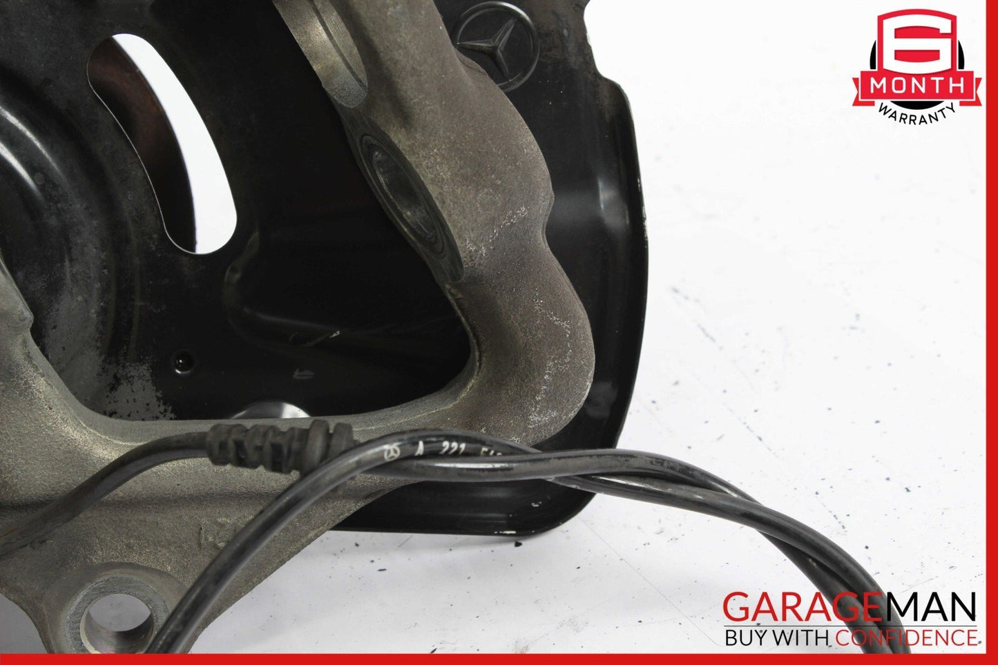 07-14 Mercedes W221 S550 S600 Front Left Wheel Carrier Spindle Knuckle Hub OEM